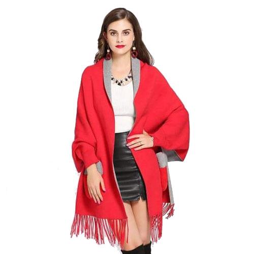 Poncho Poches-Fourrure Femme – Image 9