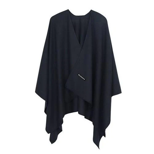 Poncho Uni-Cachemire Femme – Image 7