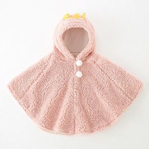 Poncho Fille avec Capuche