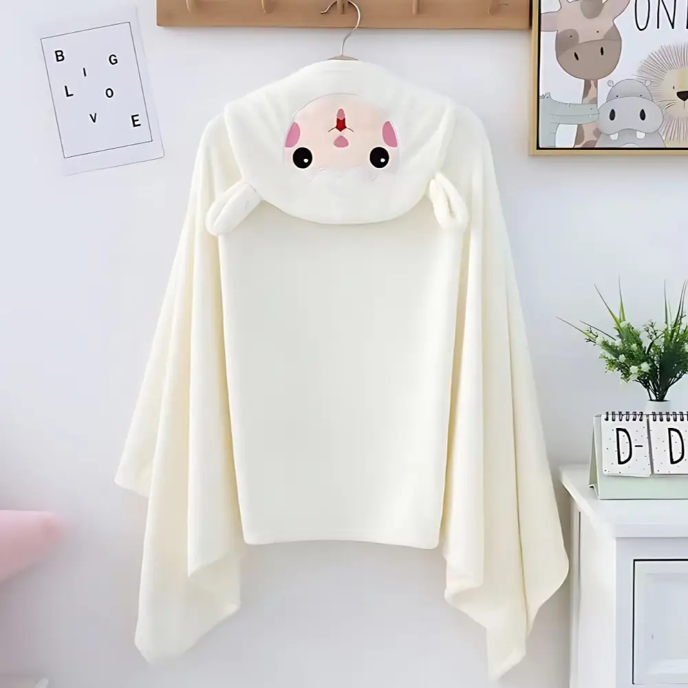 Poncho fille plage enfant