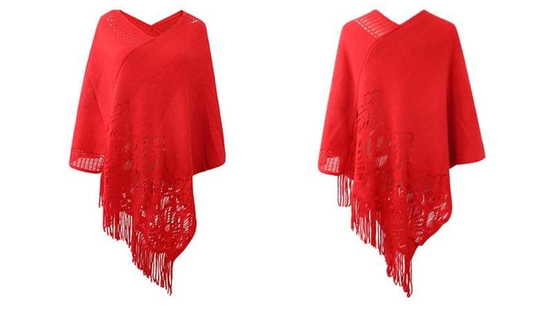 Poncho fin femme – Image 7