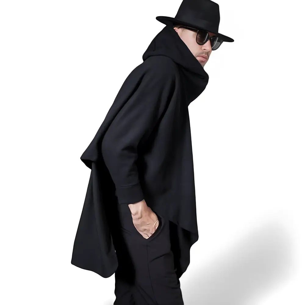 Poncho homme avec capuche – Image 5