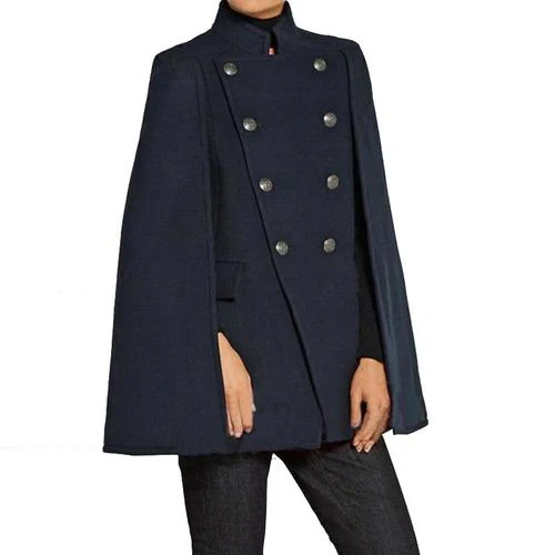 Poncho Boutons Homme Chic – Image 5