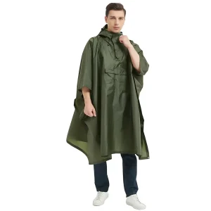 Poncho homme chic imperméable