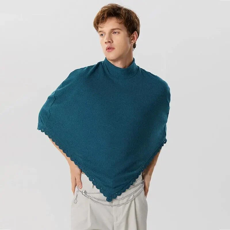 Poncho Homme Col Roulé – Image 2