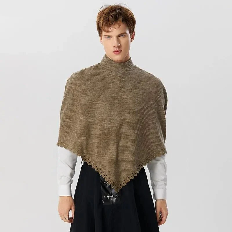 Poncho Homme Col Roulé – Image 3