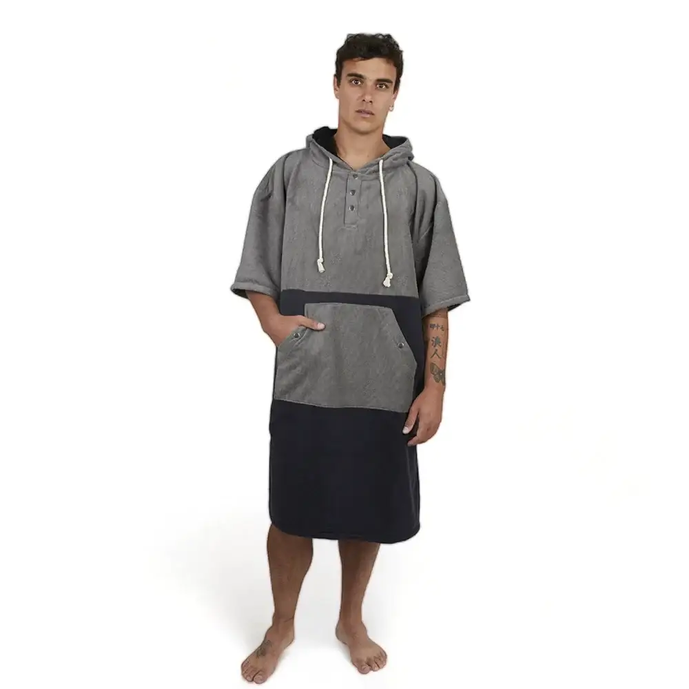 Poncho homme coton – Image 2