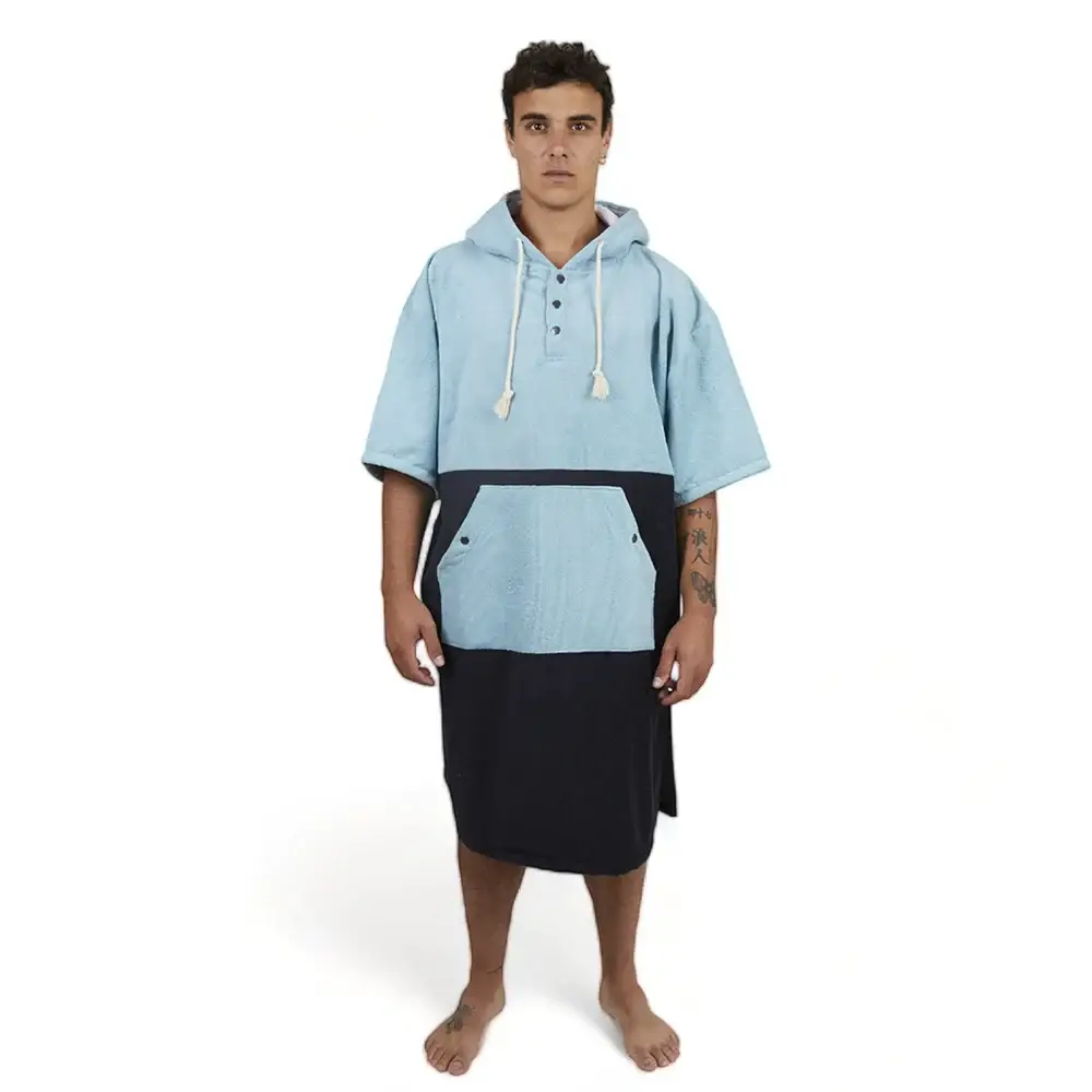 Poncho homme coton – Image 4