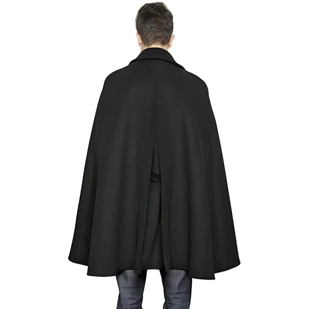 Poncho homme en laine – Image 5