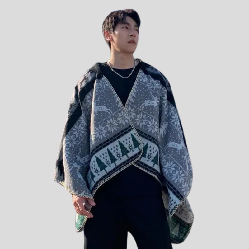 Poncho Homme Hiver – Image 8