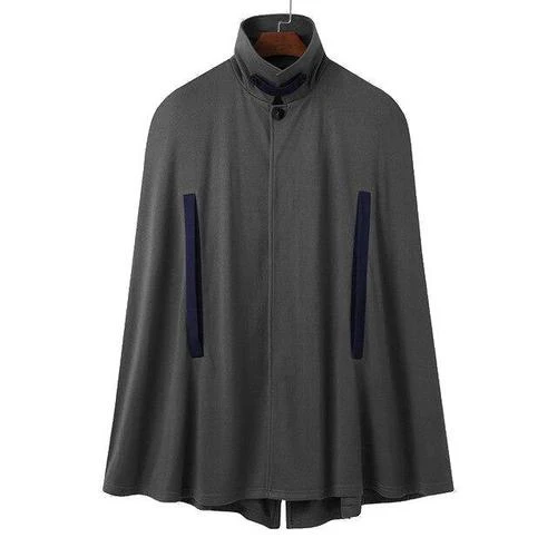 Poncho Chaud-Masculin Hiver – Image 3