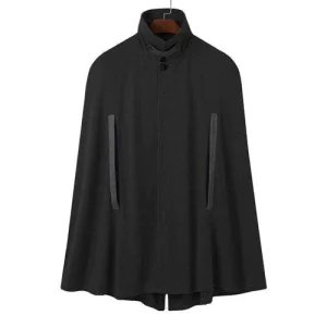 Poncho Chaud-Masculin Hiver