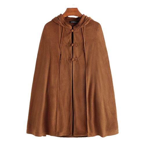 Poncho Long Homme Capuche – Image 2