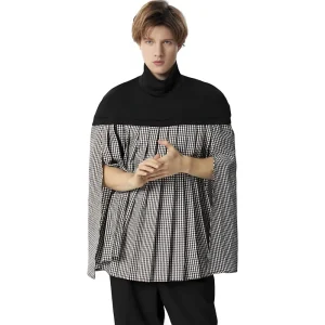 Poncho homme luxe