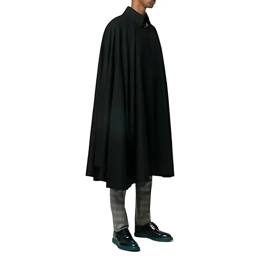 Poncho homme manteau – Image 3