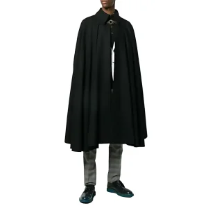 Poncho homme manteau