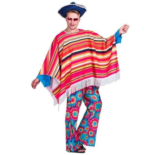 Poncho Frange-Mexicain Homme – Image 2