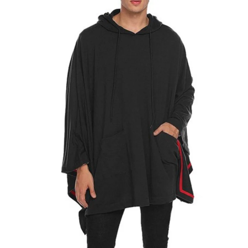 Poncho Homme Noir – Image 5