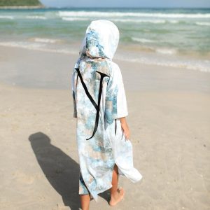 Poncho homme surf