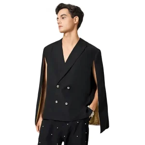 Poncho hommes fashion