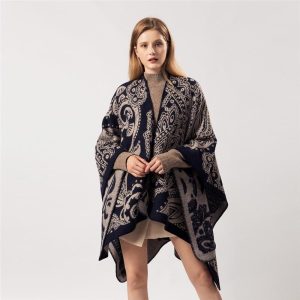 Poncho Indien Femme