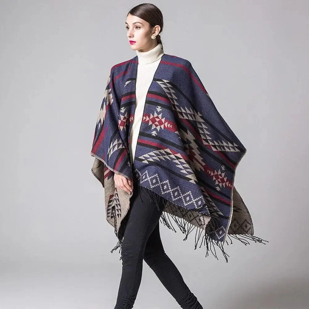 Poncho Inspiration Bohème Chic – Image 3
