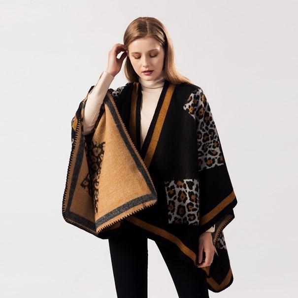 Poncho Léopard Femme – Image 2