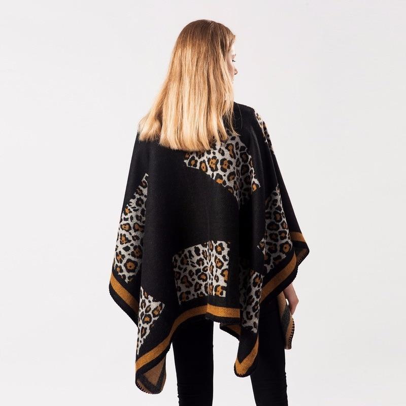 Poncho Léopard Femme – Image 3