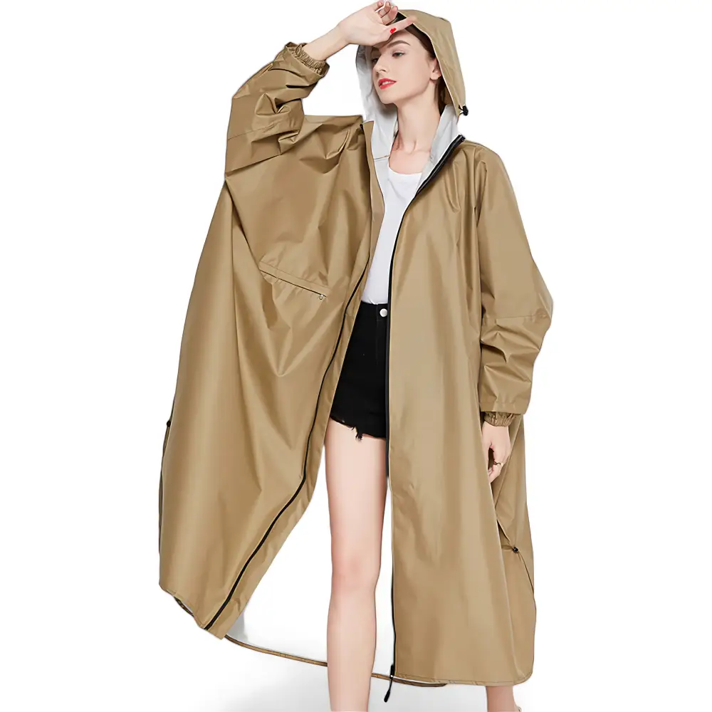Poncho long étanche femmes – Image 7