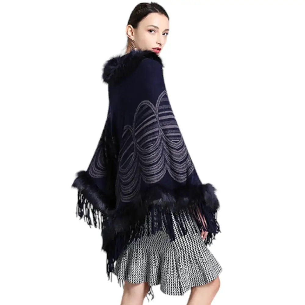 Poncho manteau femme – Image 5