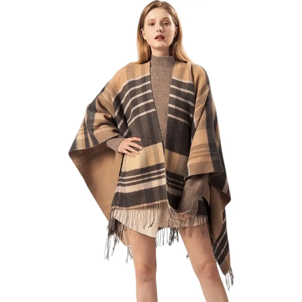 Poncho mexicain femme – Image 3