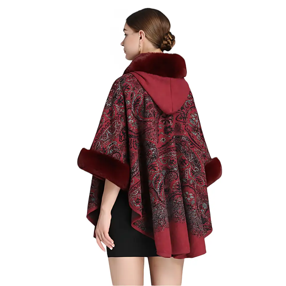 Poncho Ouvert Femme – Image 5