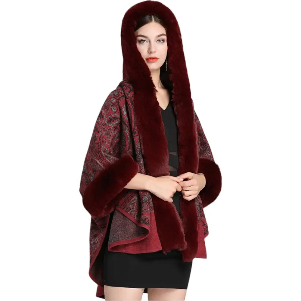 Poncho Ouvert Femme – Image 4