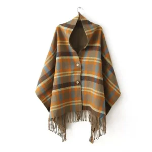 Poncho peignoir homme