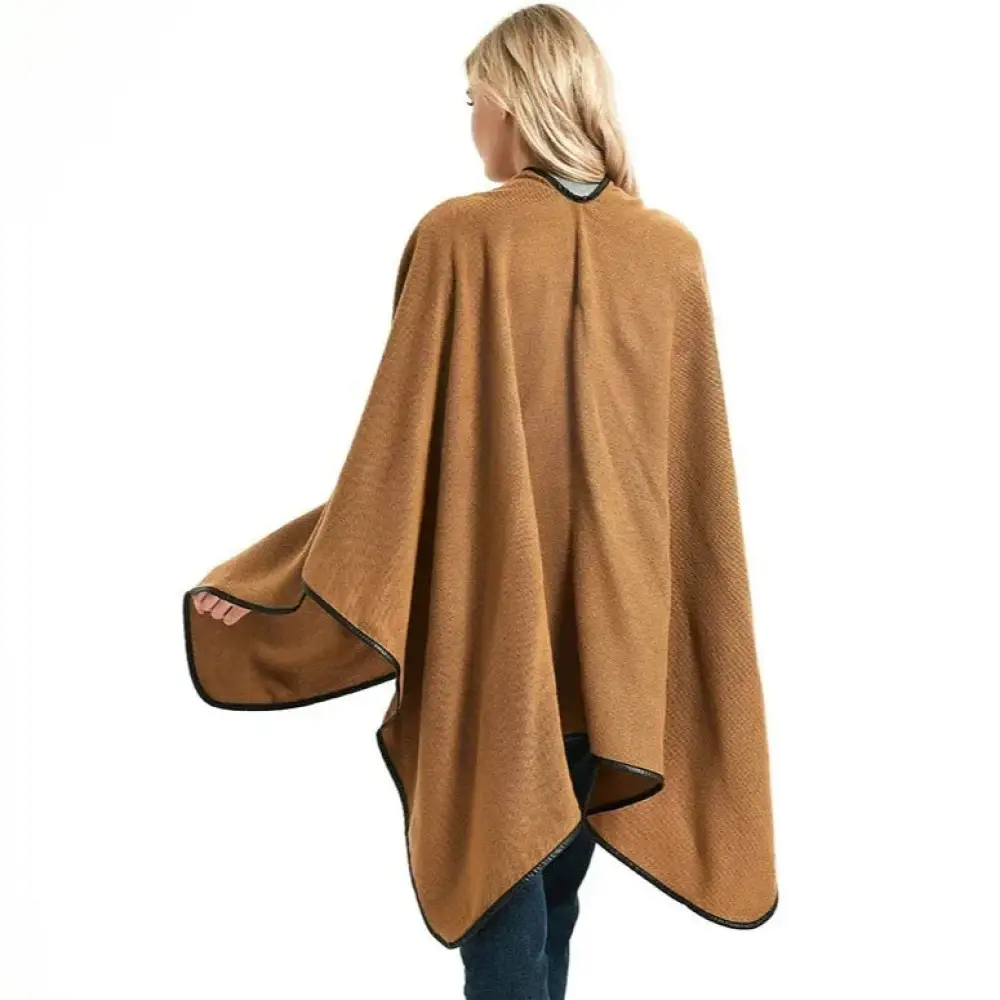 Poncho plaid femme – Image 5