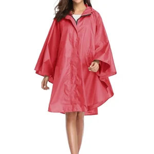 Poncho pluie femme