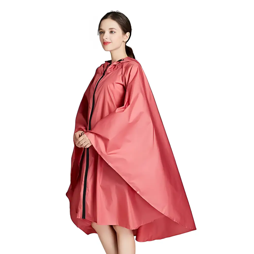 Poncho pluie rouge – Image 3