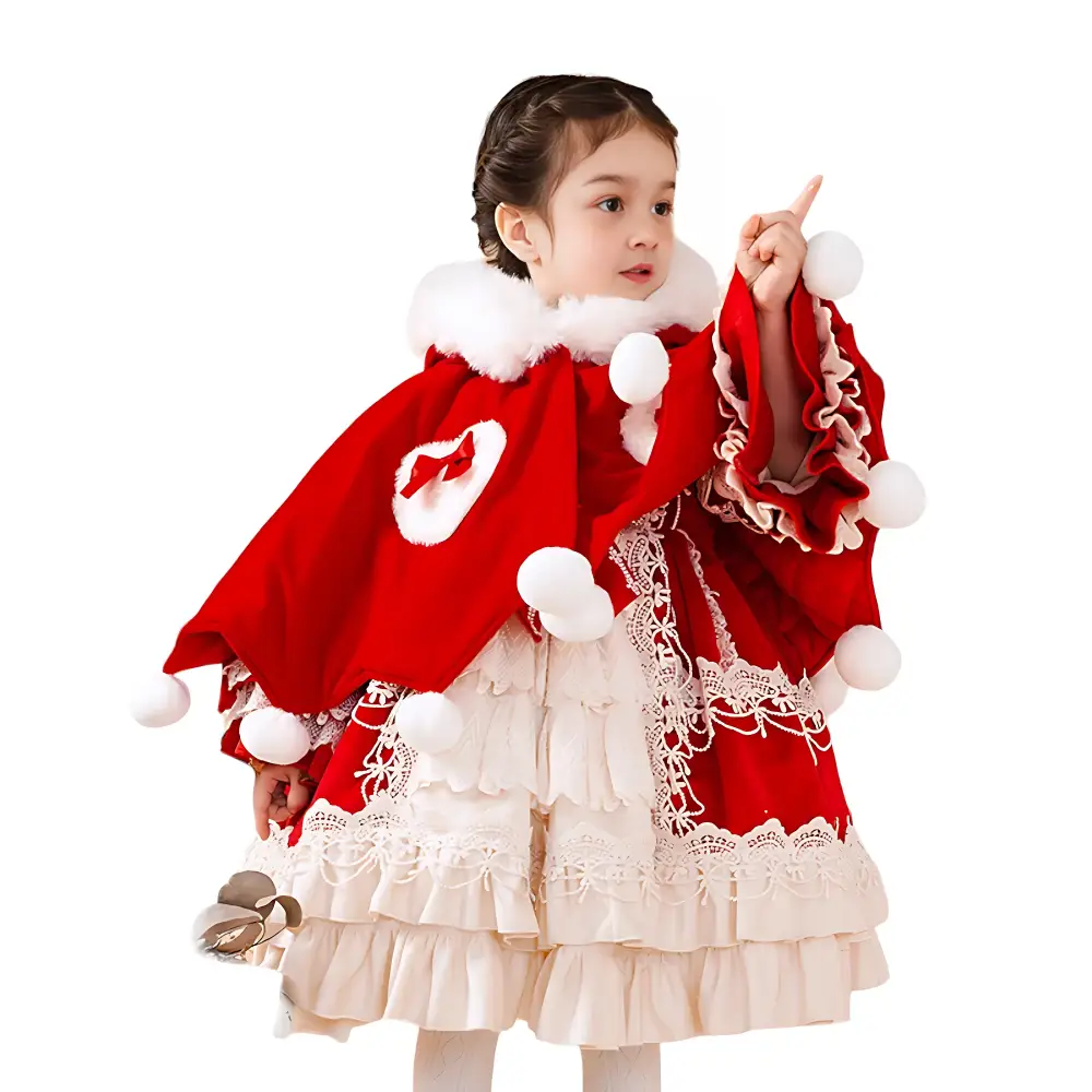 Poncho polaire enfant – Image 4