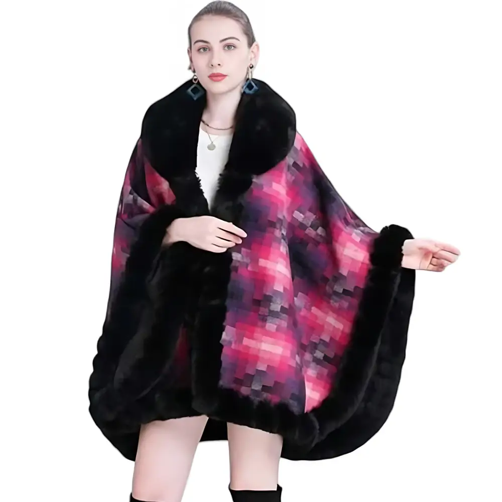 Poncho polaire femme – Image 7