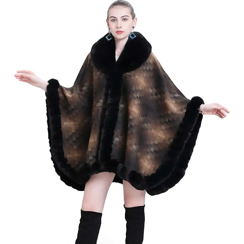 Poncho polaire femme – Image 8
