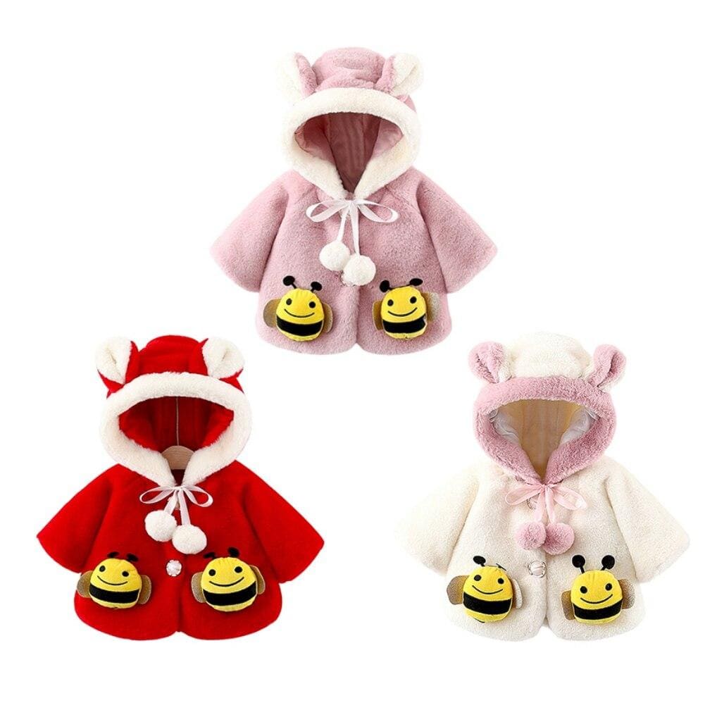 Poncho polaire fille