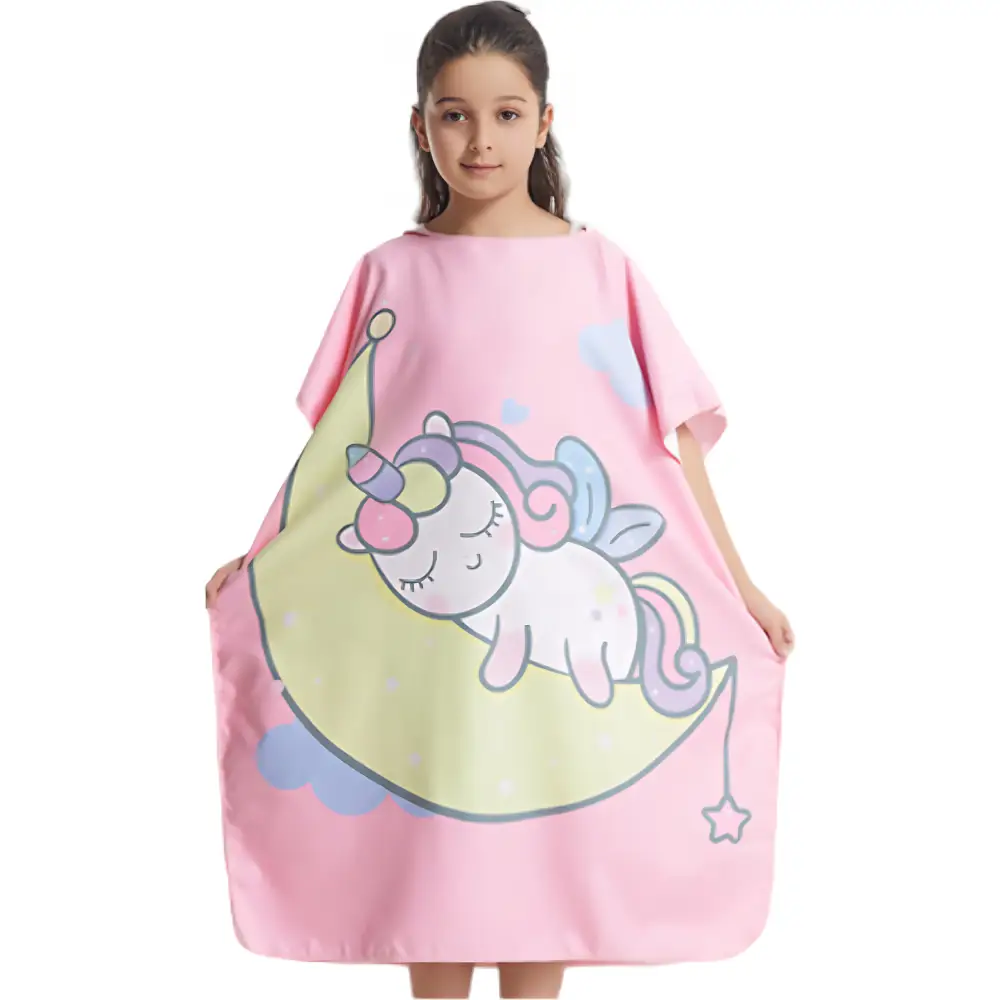Poncho pour enfant à capuche – Image 3