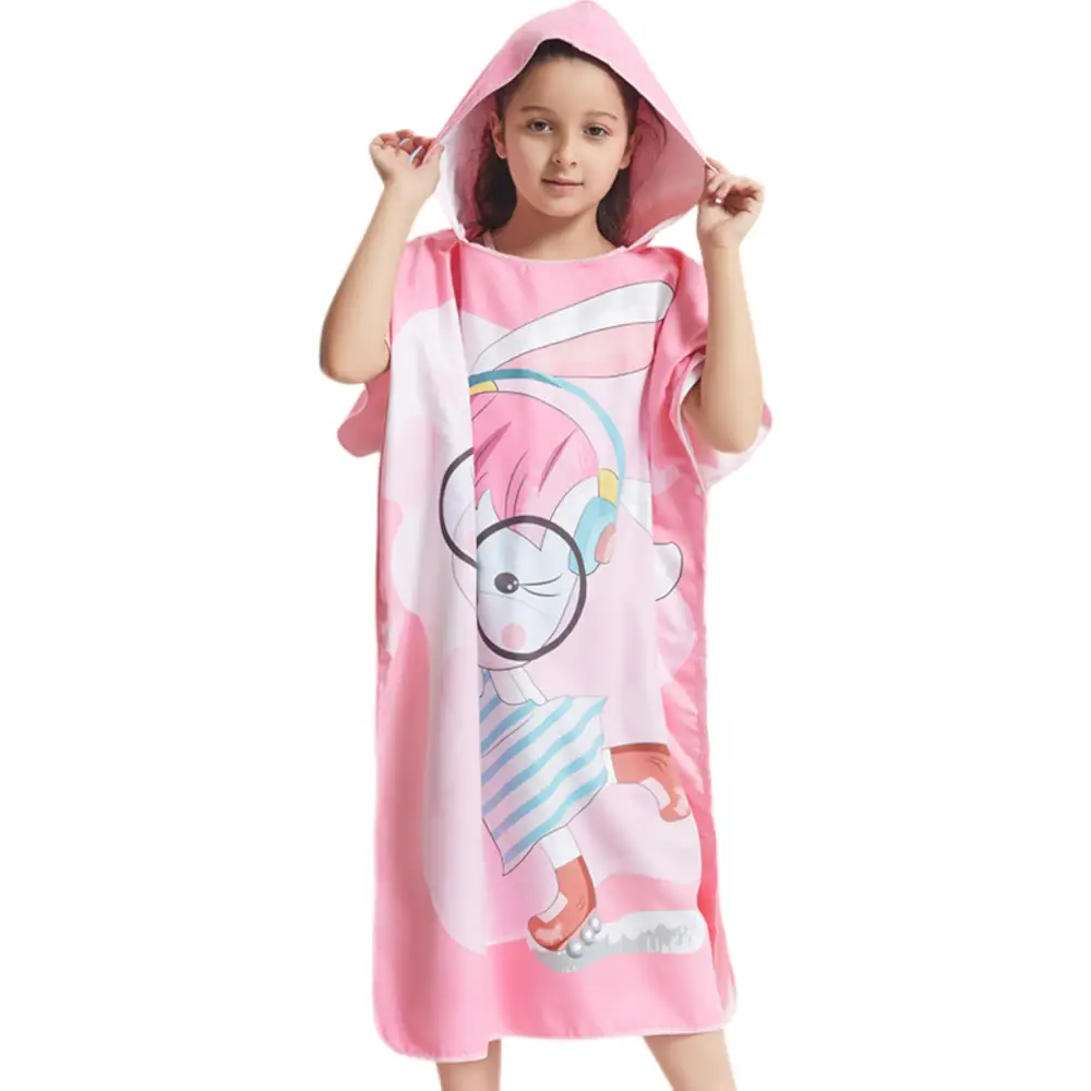Poncho pour enfant à capuche – Image 5