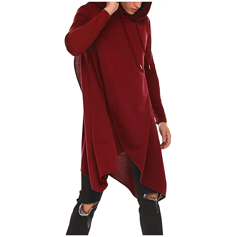 Poncho pour homme avec capuche – Image 2