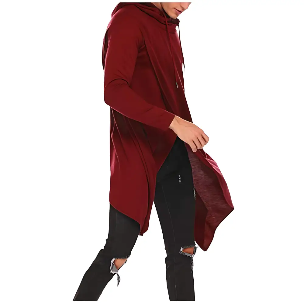 Poncho pour homme avec capuche – Image 3