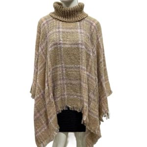 Poncho Pull Manches Longues