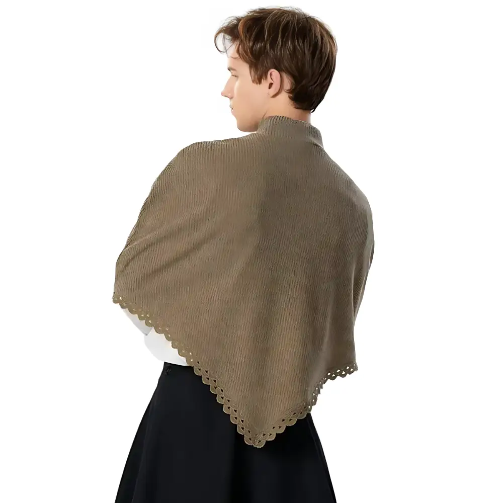 Poncho pure laine homme – Image 4