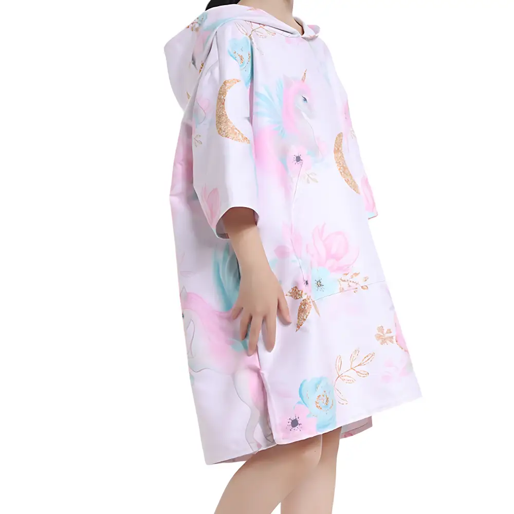 Poncho serviette de plage enfants – Image 6