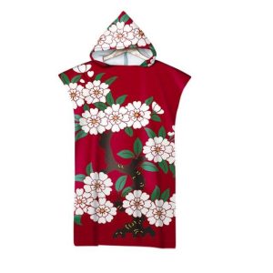 Poncho serviette femme