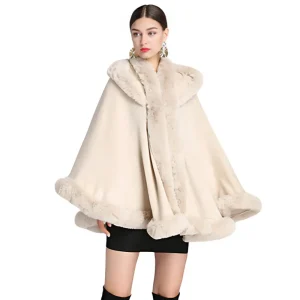 Poncho soirée femme